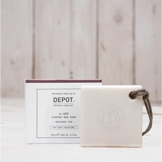 Мило для тіла Оригінальний уд No.602 Scented Bar Soap Original Oud DEPOT 100 гр