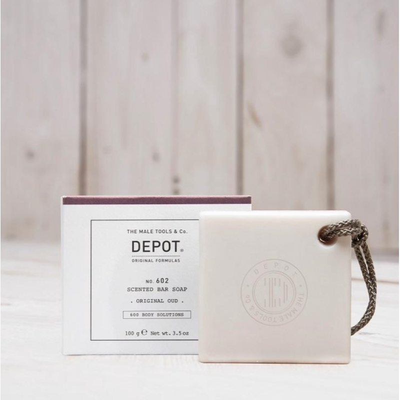 Мило для тіла Оригінальний уд No.602 Scented Bar Soap Original Oud DEPOT 100 гр