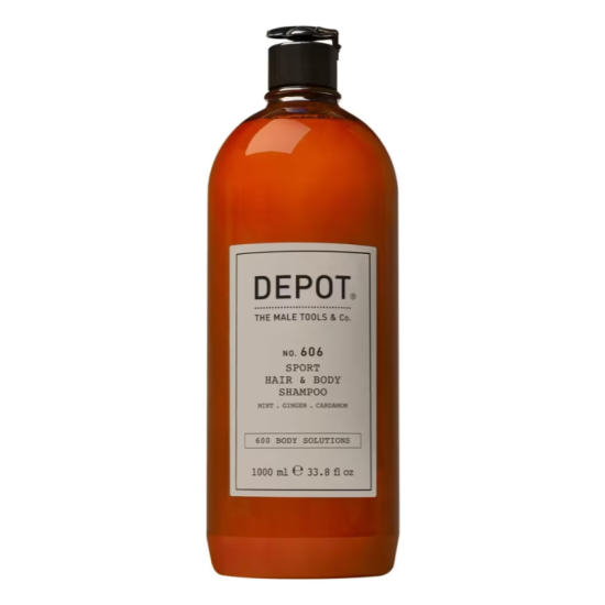 Шампунь освежающий для волос и тела No.606 Sport Hair Body Shampoo DEPOT