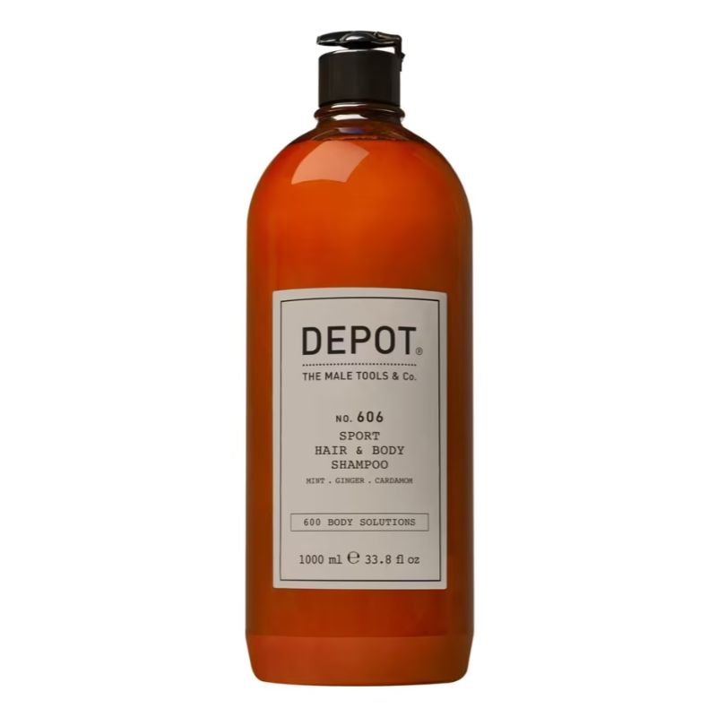 Шампунь освежающий для волос и тела No.606 Sport Hair Body Shampoo DEPOT