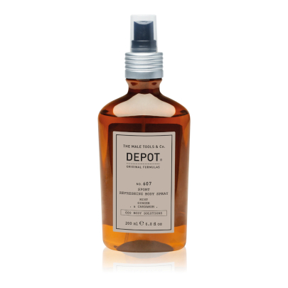 Спрей освежающий для тела No.607 Sport Refreshing Body Spray DEPOT 200 мл