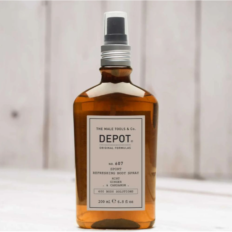 Спрей освежающий для тела No.607 Sport Refreshing Body Spray DEPOT 200 мл