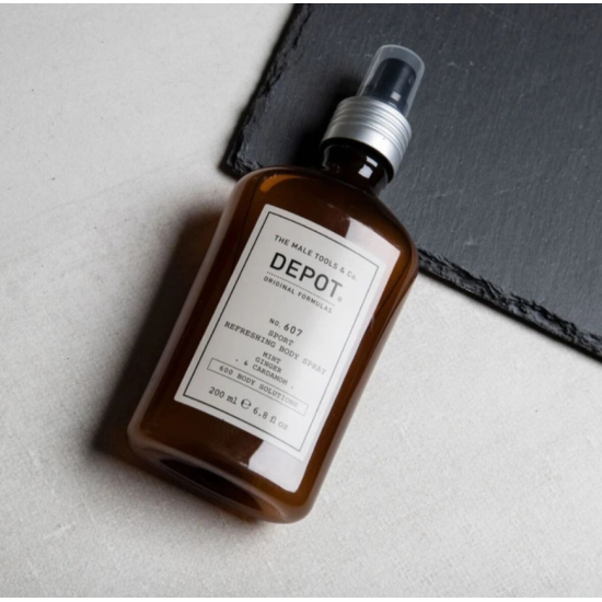 Спрей освежающий для тела No.607 Sport Refreshing Body Spray DEPOT 200 мл