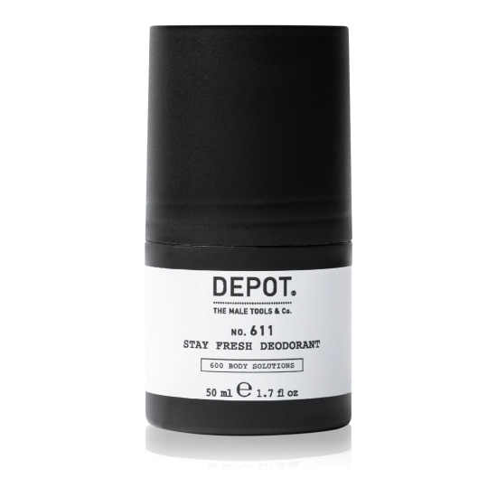 Дезодорант-антиперспірант кульковий No.611 Stay Fresh Deodorant DEPOT 50 мл
