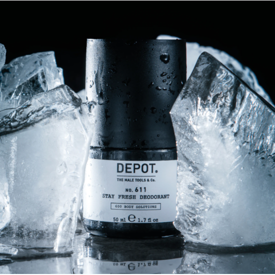Дезодорант-антиперспірант кульковий No.611 Stay Fresh Deodorant DEPOT 50 мл