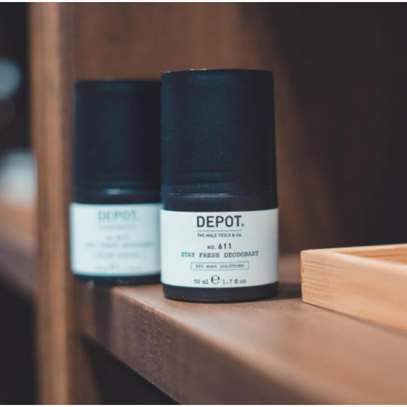 Дезодорант-антиперспірант кульковий No.611 Stay Fresh Deodorant DEPOT 50 мл