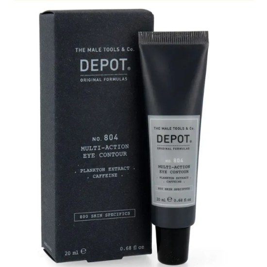 Крем-сироватка для шкіри навколо очей No.804 Multi-action Eye Contour DEPOT 20 мл