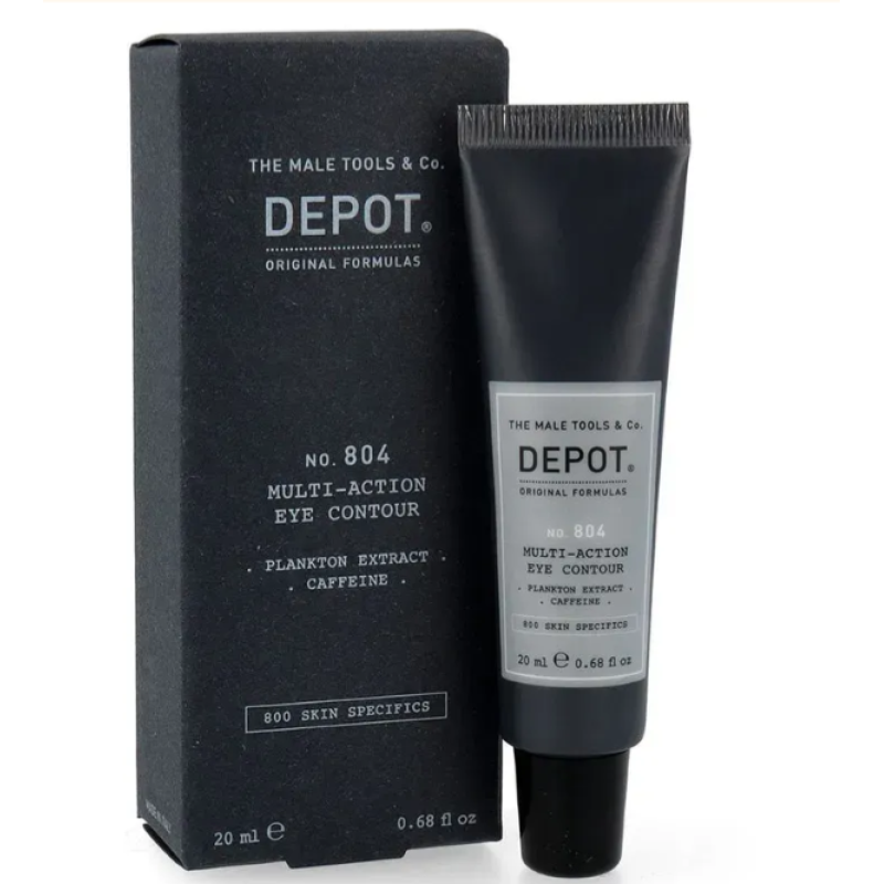 Крем-сироватка для шкіри навколо очей No.804 Multi-action Eye Contour DEPOT 20 мл