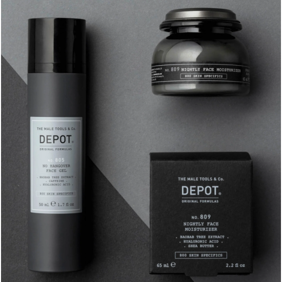 Гель для обличчя No.805 No Hangover Face Gel DEPOT 50 мл