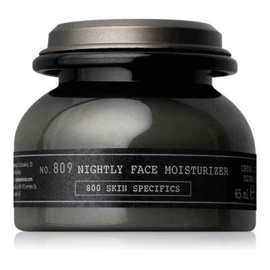 Нічний зволожуючий крем для обличчя No.809 Nightly Face Moisturizer DEPOT 65 мл