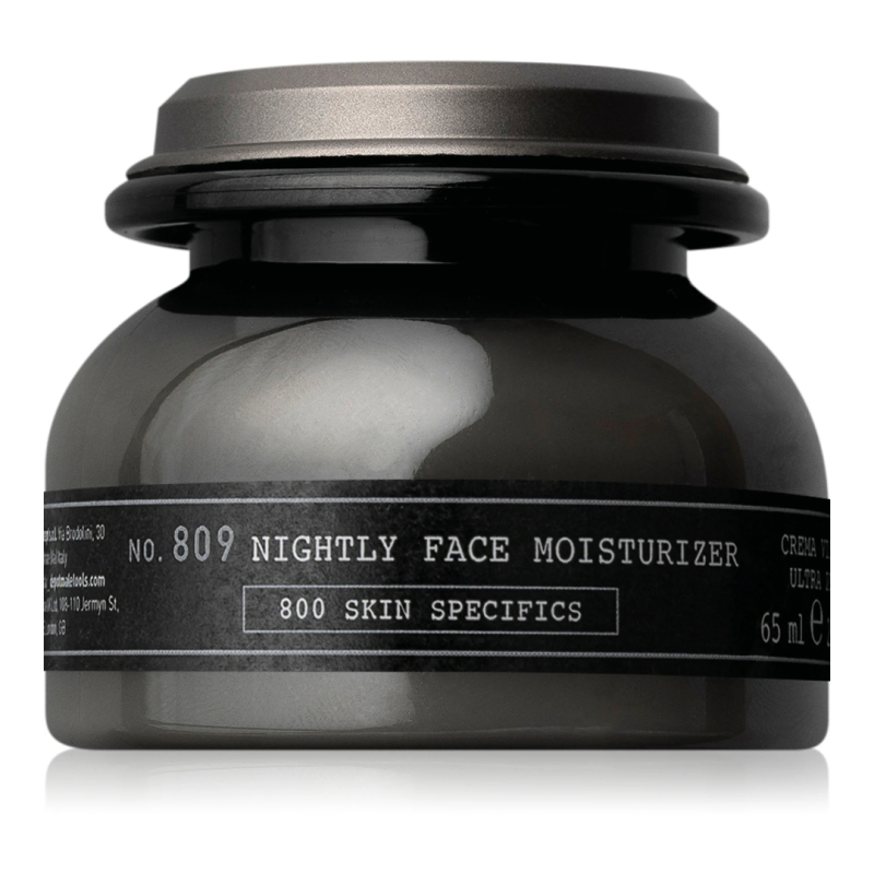 Нічний зволожуючий крем для обличчя No.809 Nightly Face Moisturizer DEPOT 65 мл
