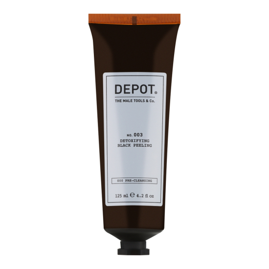 Пилинг с растительным углем для кожи головы No.003 Detoxifying Black Peeling DEPOT 125 мл