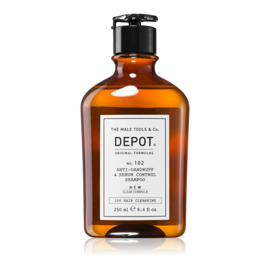 Шампунь для волос против перхоти для жирных волос No.102 Anti-Dandruff Sebum Control Shampoo DEPOT
