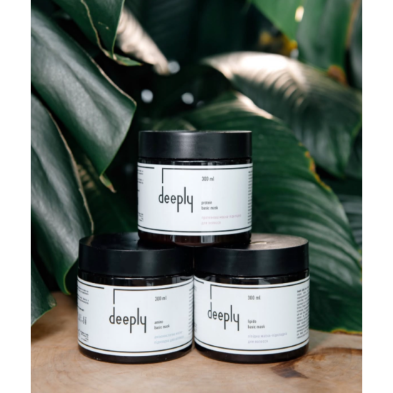Амінокислотна маска-підкладка для волосся Amino Basic Mask Deeply 300 мл