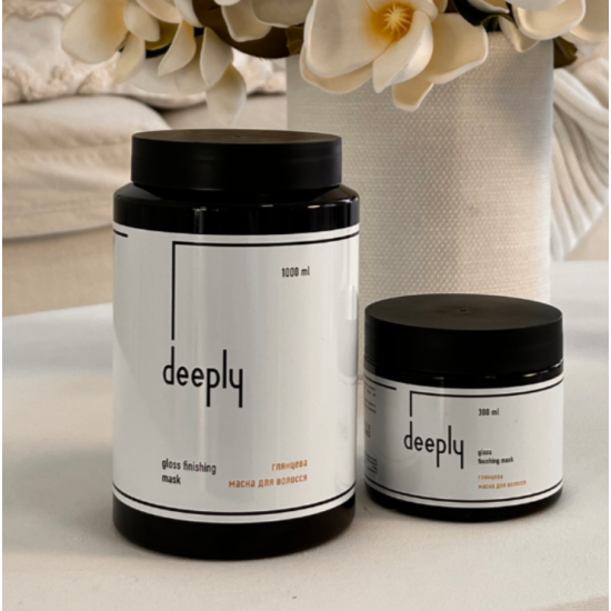 Глянцевая маска для волос Gloss Finishing Hair Mask Deeply