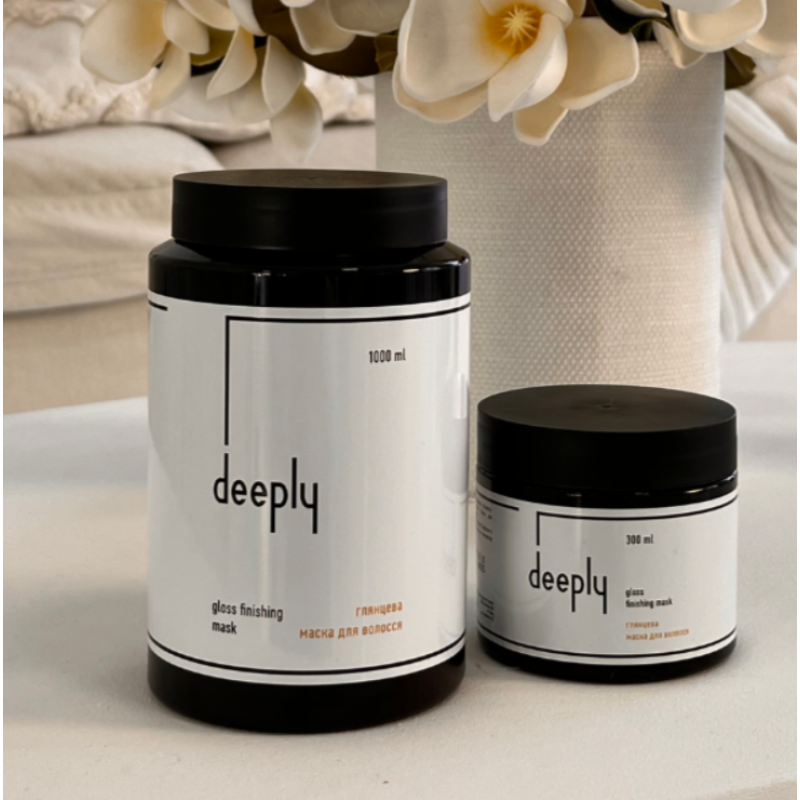 Глянцевая маска для волос Gloss Finishing Hair Mask Deeply