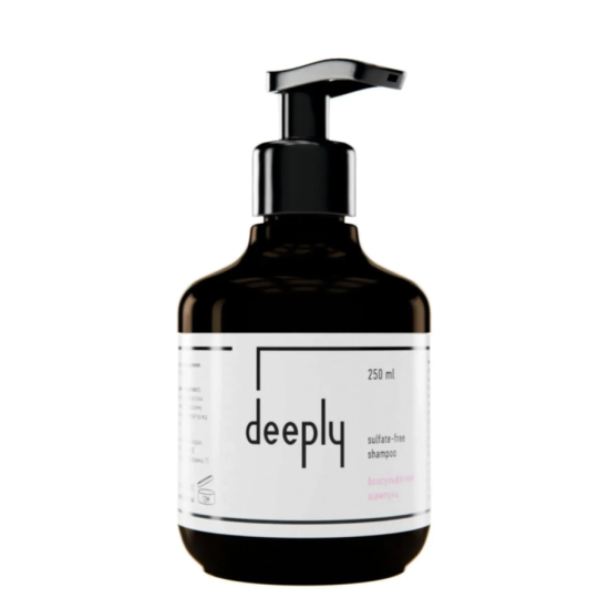 Мягкий безсульфатный шампунь Sulfate-Free Shampoo Deeply 