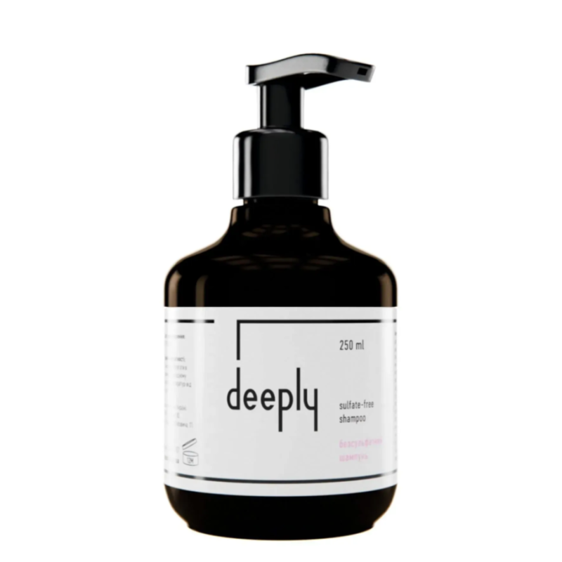 Мягкий безсульфатный шампунь Sulfate-Free Shampoo Deeply 