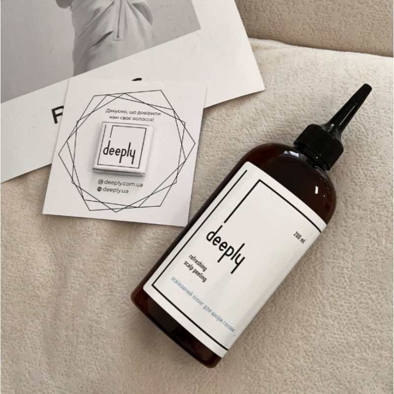 Освіжаючий пілінг для шкіри голови Refreshing Scalp Peeling Deeply 200 мл