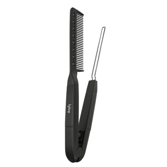 Гребінець-затискач Hairbrush V-Shaped Metal Comb Deeply
