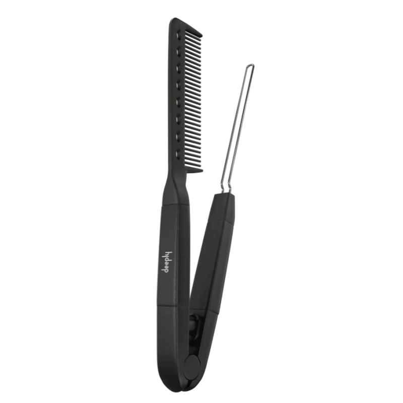 Гребінець-затискач Hairbrush V-Shaped Metal Comb Deeply