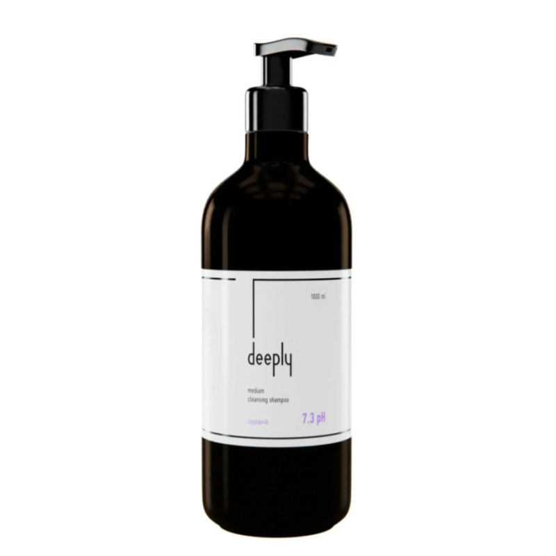 Шампунь глибокої очистки середній 7.3 pH Medium Cleansing Shampoo Deeply 1000 мл
