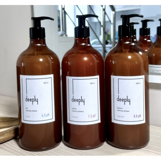 Шампунь глибокого очищення жорсткий 8.0 pH Hardcore Cleansing Shampoo Deeply 1000 мл