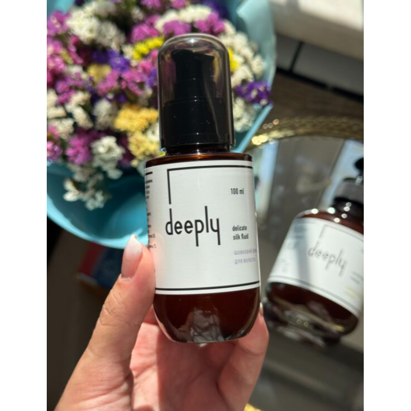 Шелковый флюид для волос Delicate Silk Fluid Deeply 100 мл