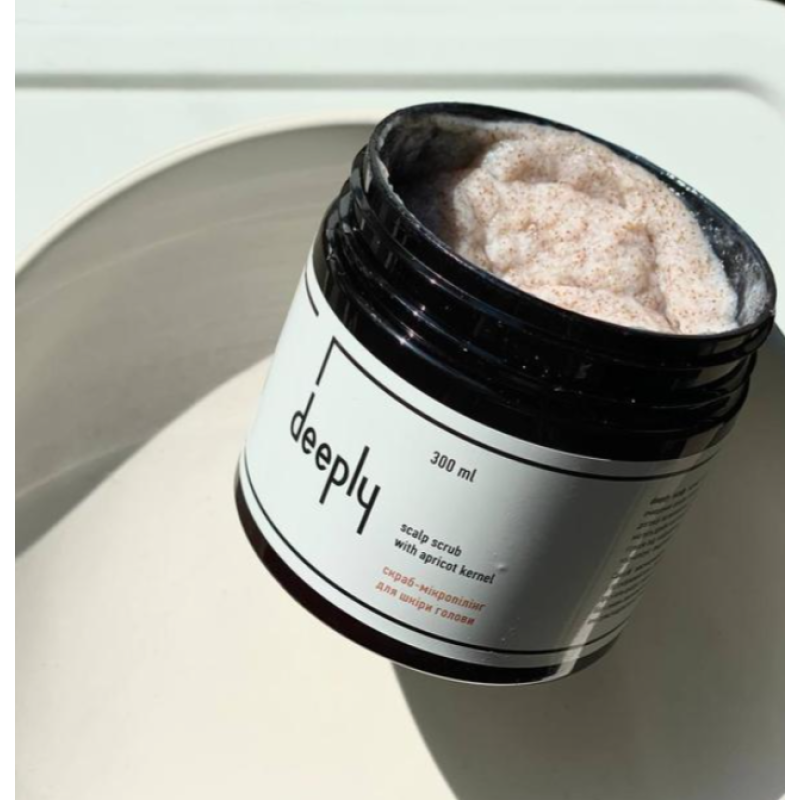 Скраб для кожи головы Scalp Scrub with Apricot Kernel Deeply 300 мл