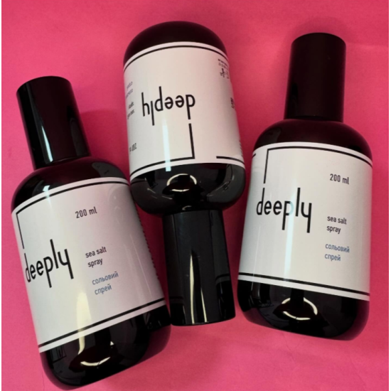 Солевой спрей для волос Sea Salt Spray Deeply 200 мл
