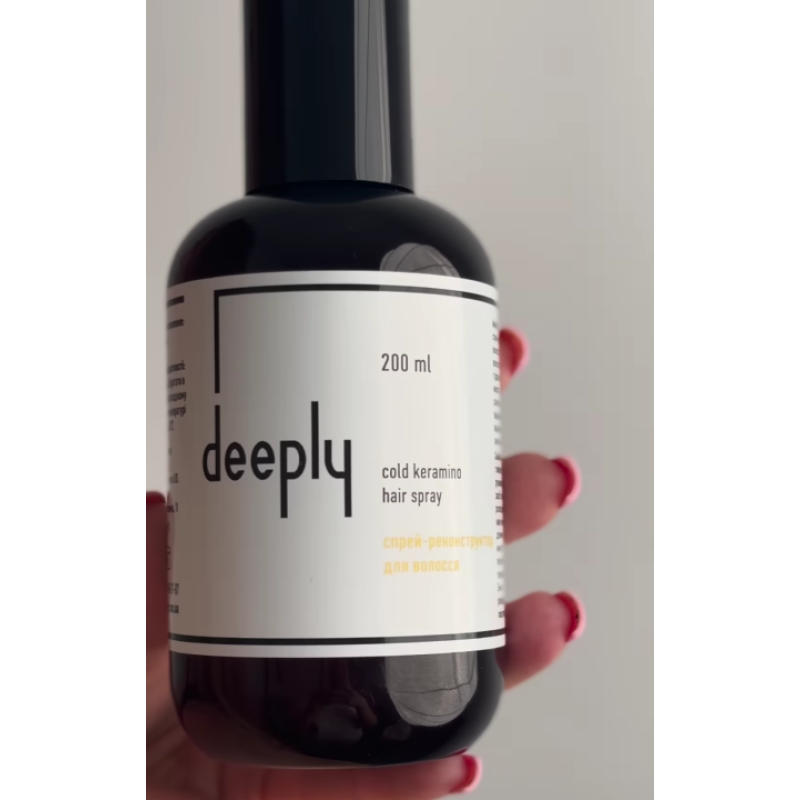 Спрей-реконструктор для волосся Cold Keramino Hair Spray Deeply 200 мл