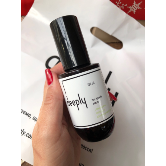 Стимулююча сироватка для росту волосся Hair Growth Serum Deeply 100 мл