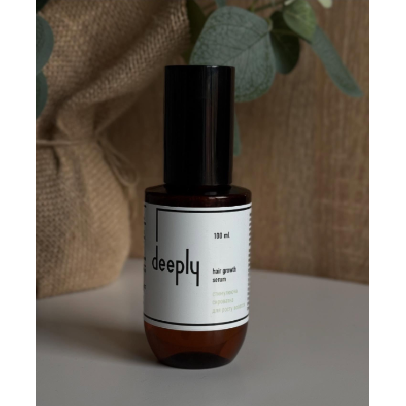 Стимулююча сироватка для росту волосся Hair Growth Serum Deeply 100 мл
