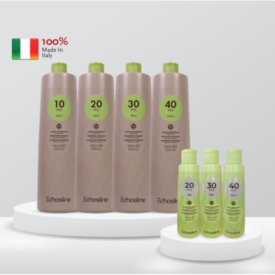 Крем-окислитель для окрашивания волос NEW Hydrogen Peroxide Stabilized Cream Echosline