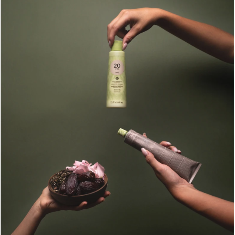 Крем-окислитель для окрашивания волос NEW Hydrogen Peroxide Stabilized Cream Echosline