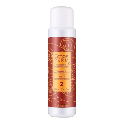 Рідина для перманентної хімічної завивки фарбованого волосся Echosline Perm P2 500 мл