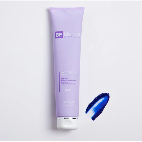 Маска для волос антижелтая Be Blonde Silver Shine Emmebi Italia