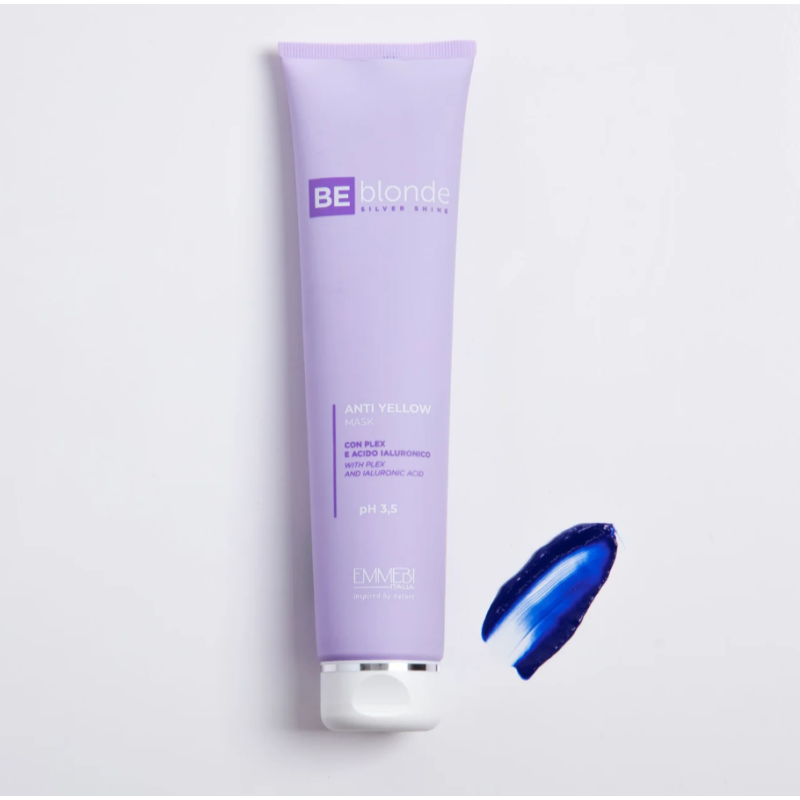 Маска для волос антижелтая Be Blonde Silver Shine Emmebi Italia Маска для волос антижелтая Be Blonde Silver Shine Emmebi Italia