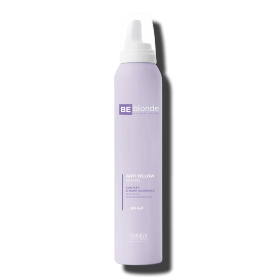 Мусс для волос антижелтый Be Blonde Silver Shine Emmebi Italia 200 мл