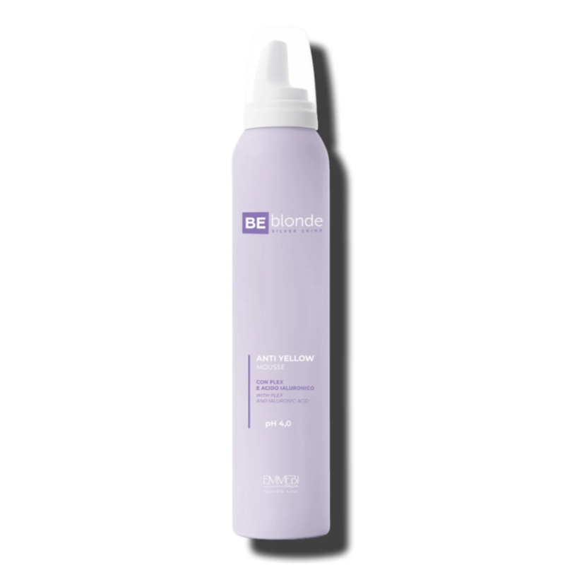 Мусс для волос антижелтый Be Blonde Silver Shine Emmebi Italia 200 мл