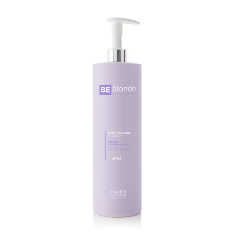 Шампунь для волос антижелтый Be Blonde Silver Shine Emmebi Italia