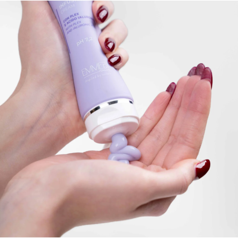 Крем-блеск для волос несмываемый Be Blonde Silver Shine Emmebi Italia 150 мл