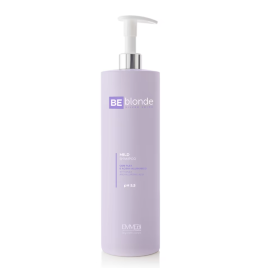 Шампунь для волос мягкий блеск Be Blonde Silver Shine Mild Emmebi Italia