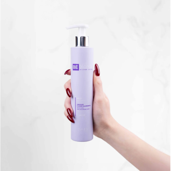 Шампунь для волос мягкий блеск Be Blonde Silver Shine Mild Emmebi Italia