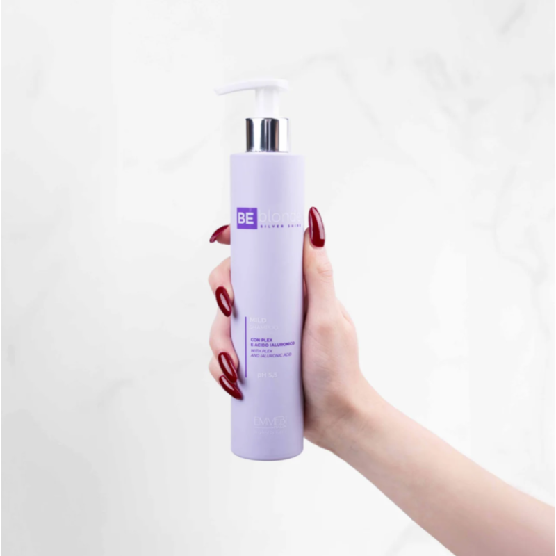 Шампунь для волос мягкий блеск Be Blonde Silver Shine Mild Emmebi Italia Шампунь для волос мягкий блеск Be Blonde Silver Shine Mild Emmebi Italia
