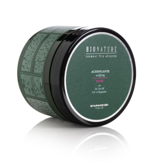 Подкисляющая маска для волос BioNature Acidifying Mask Emmebi Italia
