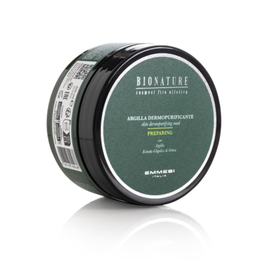 Очищувальна глина BioNature Argilla Dermopurificante Emmebi Italia 300 мл