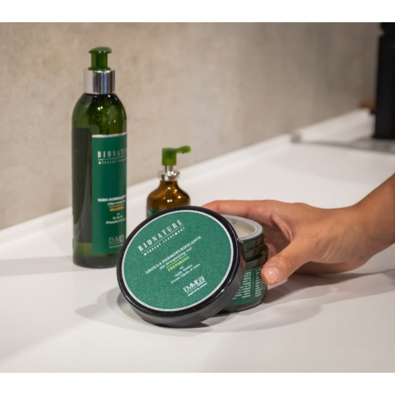 Очищувальна глина BioNature Argilla Dermopurificante Emmebi Italia 300 мл