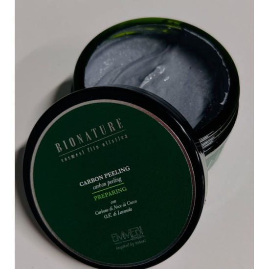 Углеродный пилинг BioNature Carbon Peeling Emmebi Italia 300 мл