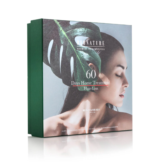Домашний набор интенсивного лечения от выпадения волос BioNature Intensive Home Treatment Emmebi Italia